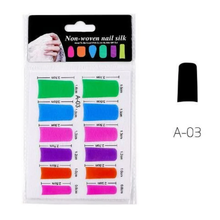 Fiber Protez Tırnak Şablonu