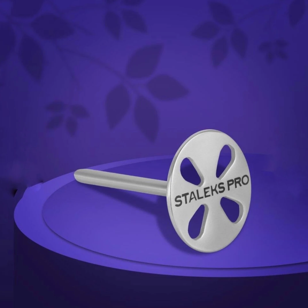 PODODISC STALEKS PRO L Uzatılmış Pedikür Disk (25 mm), 180 Grit Törpüler Set Ile (5 Adet)