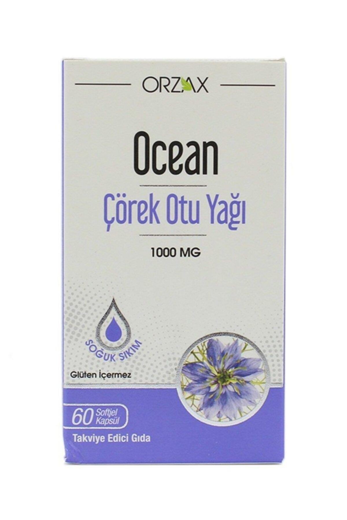 Ocean Çörek Otu Yağı 1000 mg 60 Kapsül