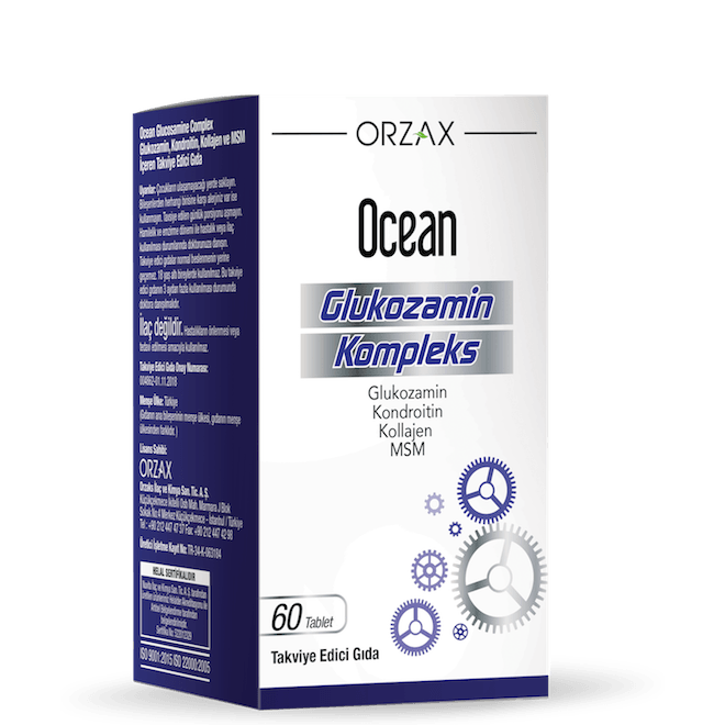 Ocean Glukozamin Kompleks 60 Tablet