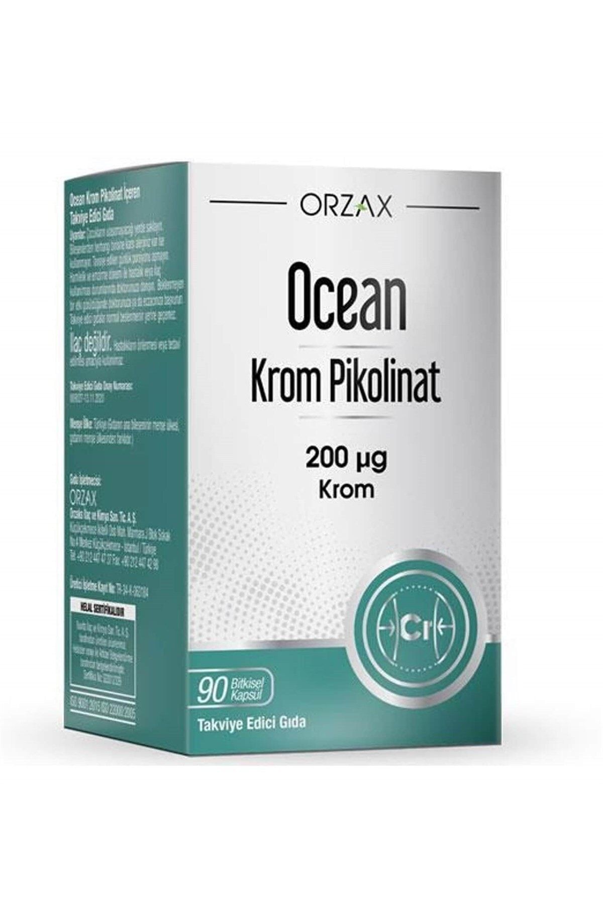 Krom Pikolinat 200 Mcg 90 Kapsül