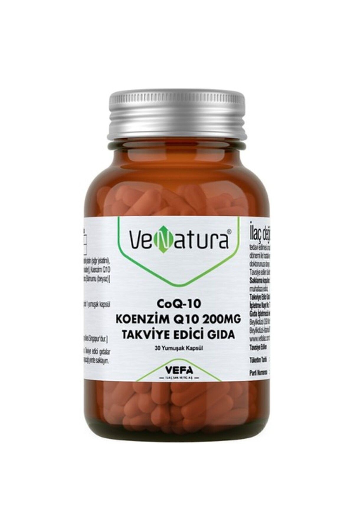 Coq-10 Koenzim Q10 30 Kapsül 200mg