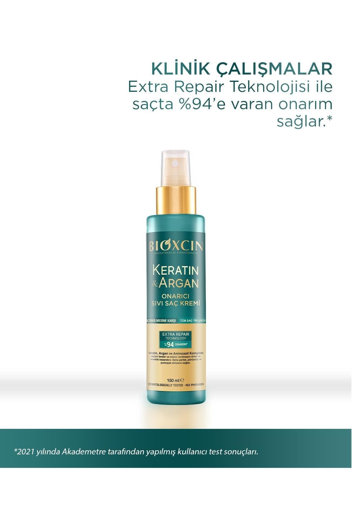 Keratin Argan Onarıcı Saç Bakım Kremi  Yıpranmış  Hasar Görmüş Saçlar 150 ml