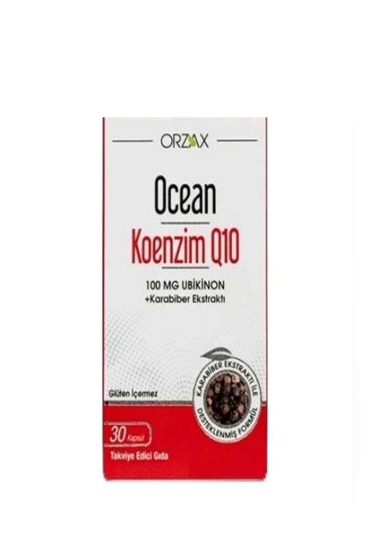 Orzax Ocean Koenzim Q10 30 Kapsül