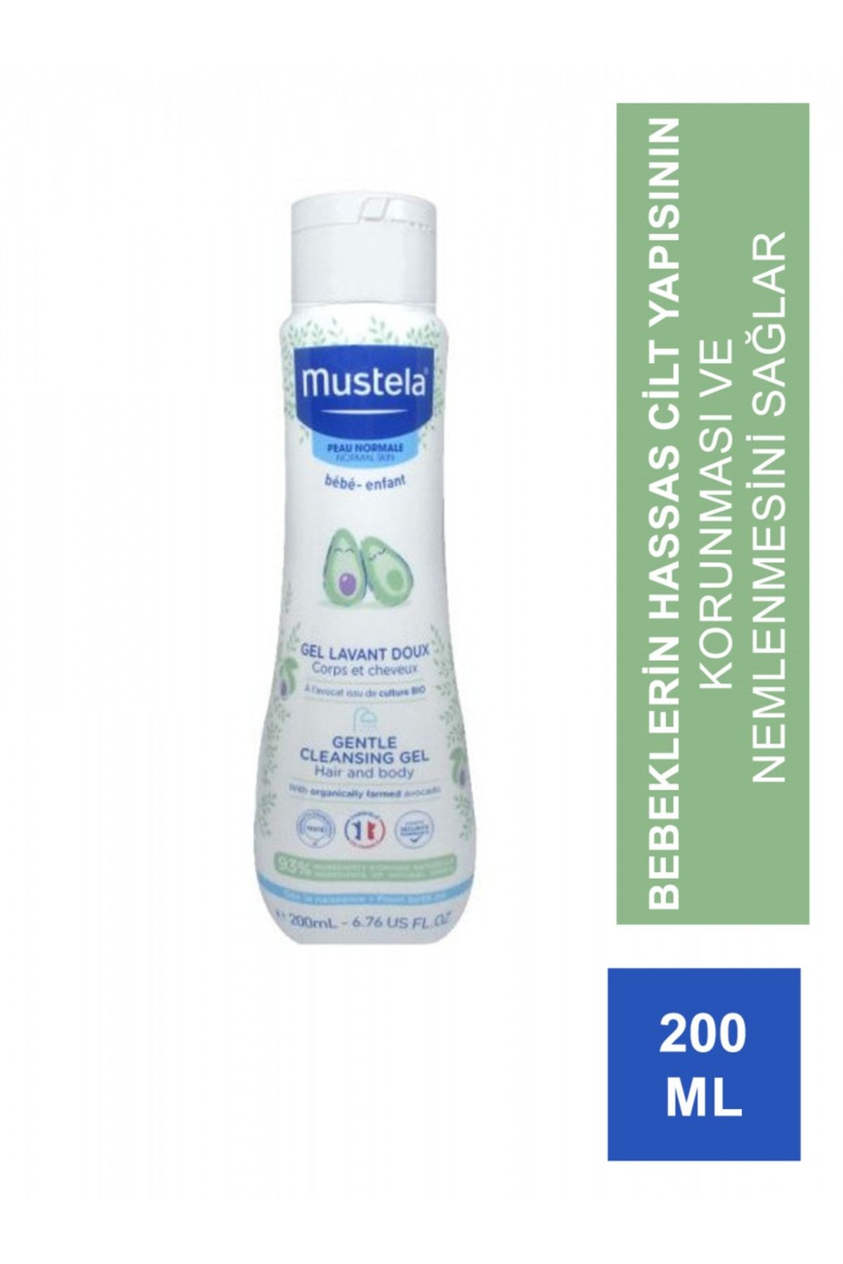 Gentle Cleansing Gel 200 ml Yenidoğan Bebek Şampuanı