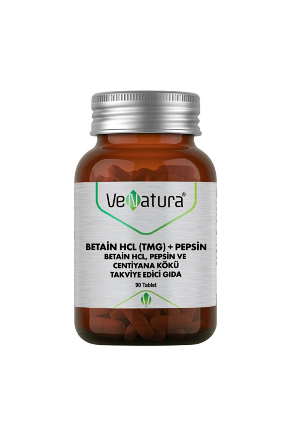 Betain Hcı (TMG) Pepsin Ve Centiyana Kökü 90 Tablet