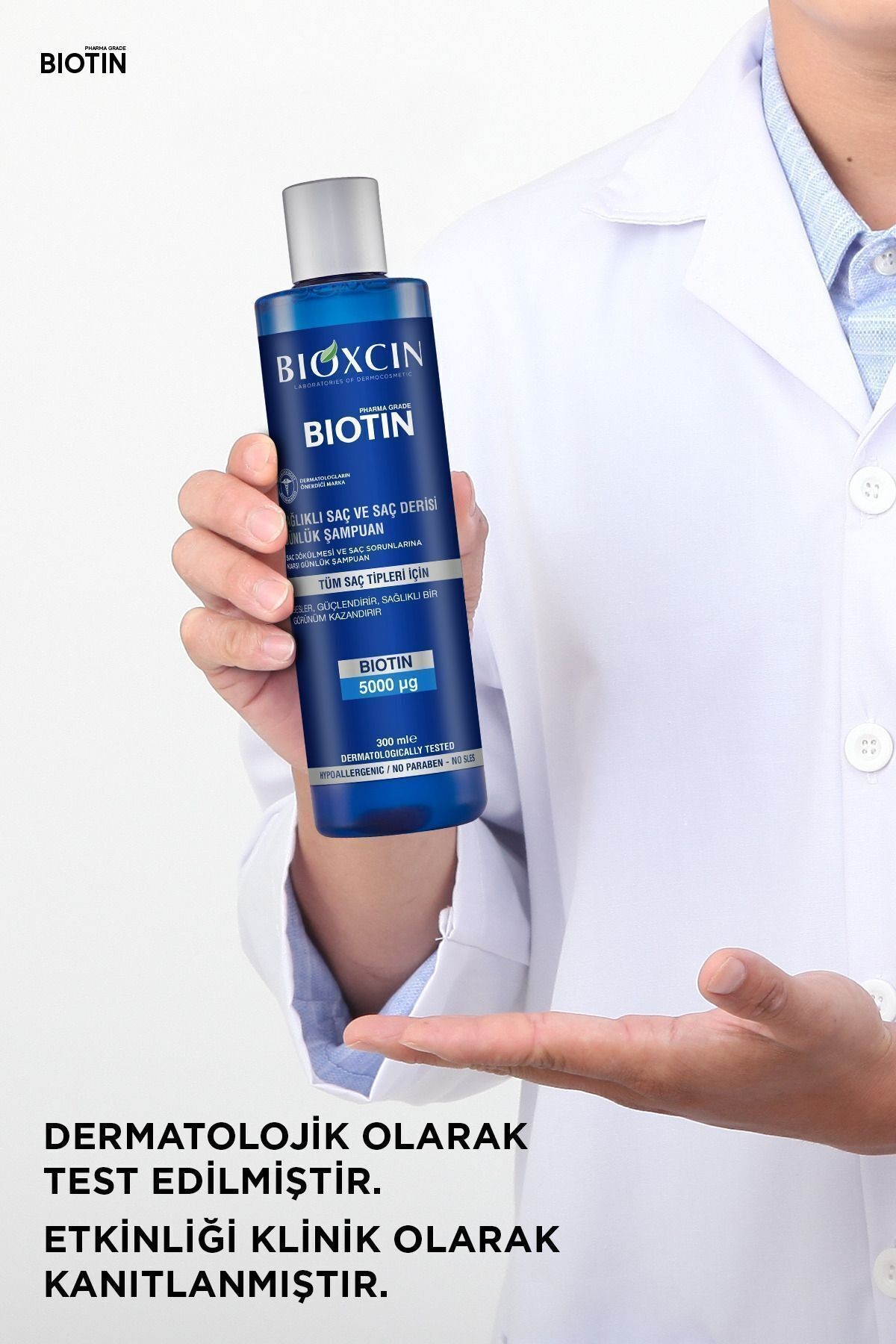 Biotin Şampuan 300 ml - Hassas Saç Derisi Hassas Saçlar