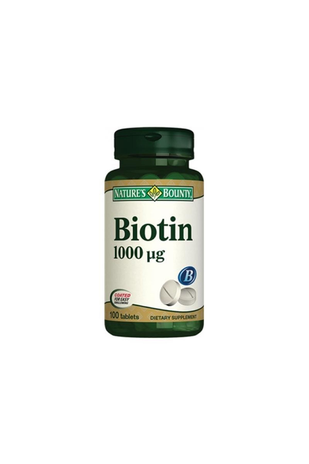 Biotin 1000 Mcg 100 Tablet