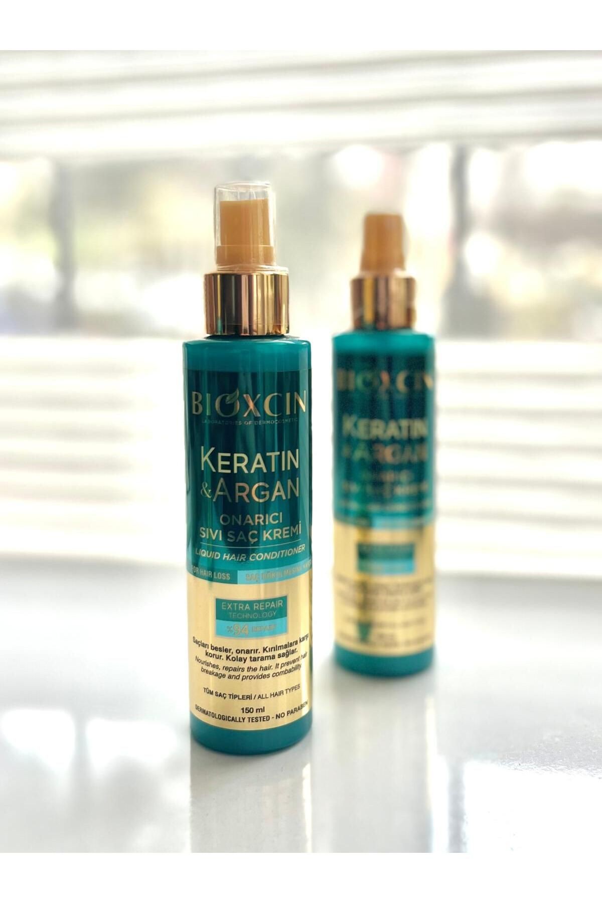 Keratin Ve Argan Onarıcı Sıvı Saç Kremi 150 ml 2'Lİ SET