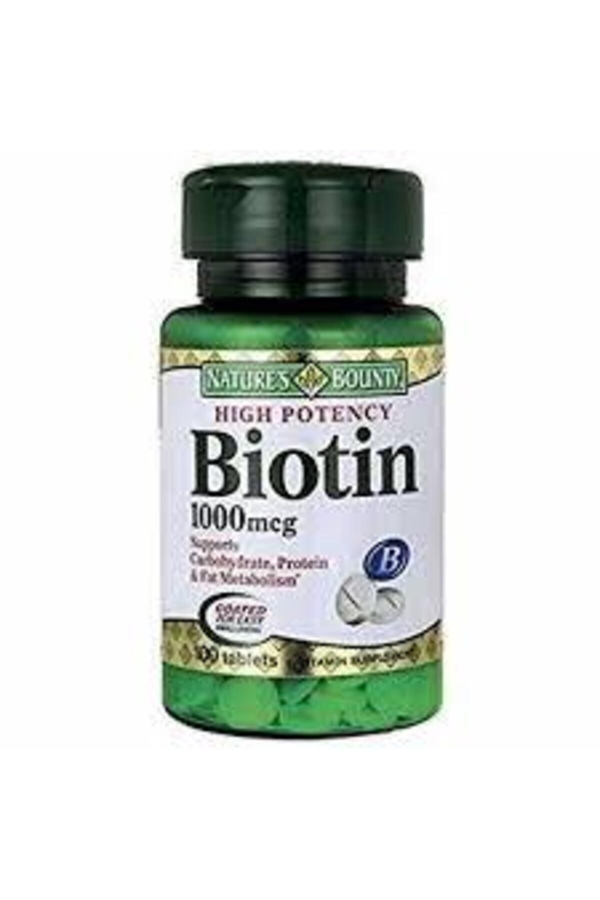 Biotin 1000 Mcg 100 Tablet