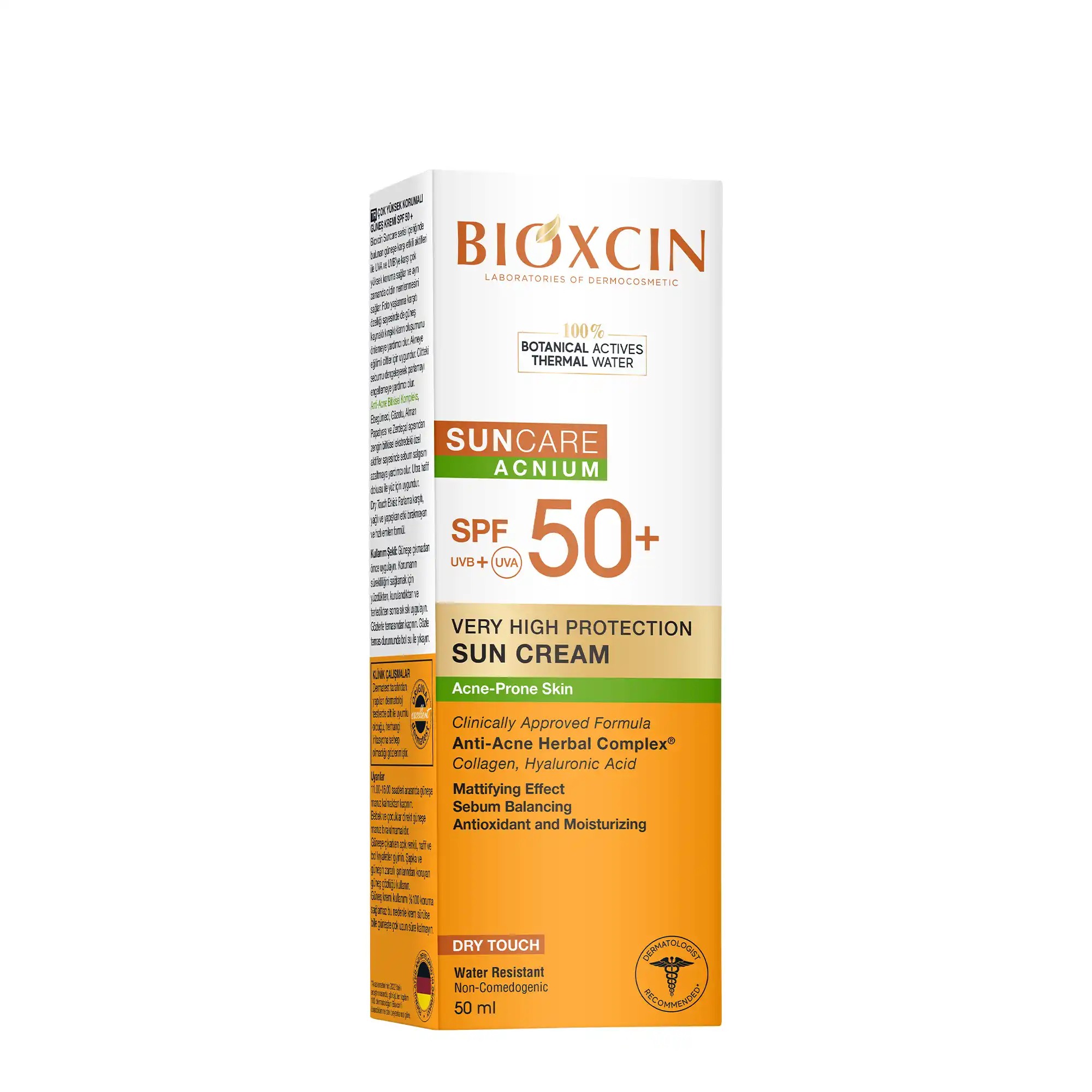 Bioxcin Akneye Eğilimli Ciltler için Güneş Kremi 50+ SPF