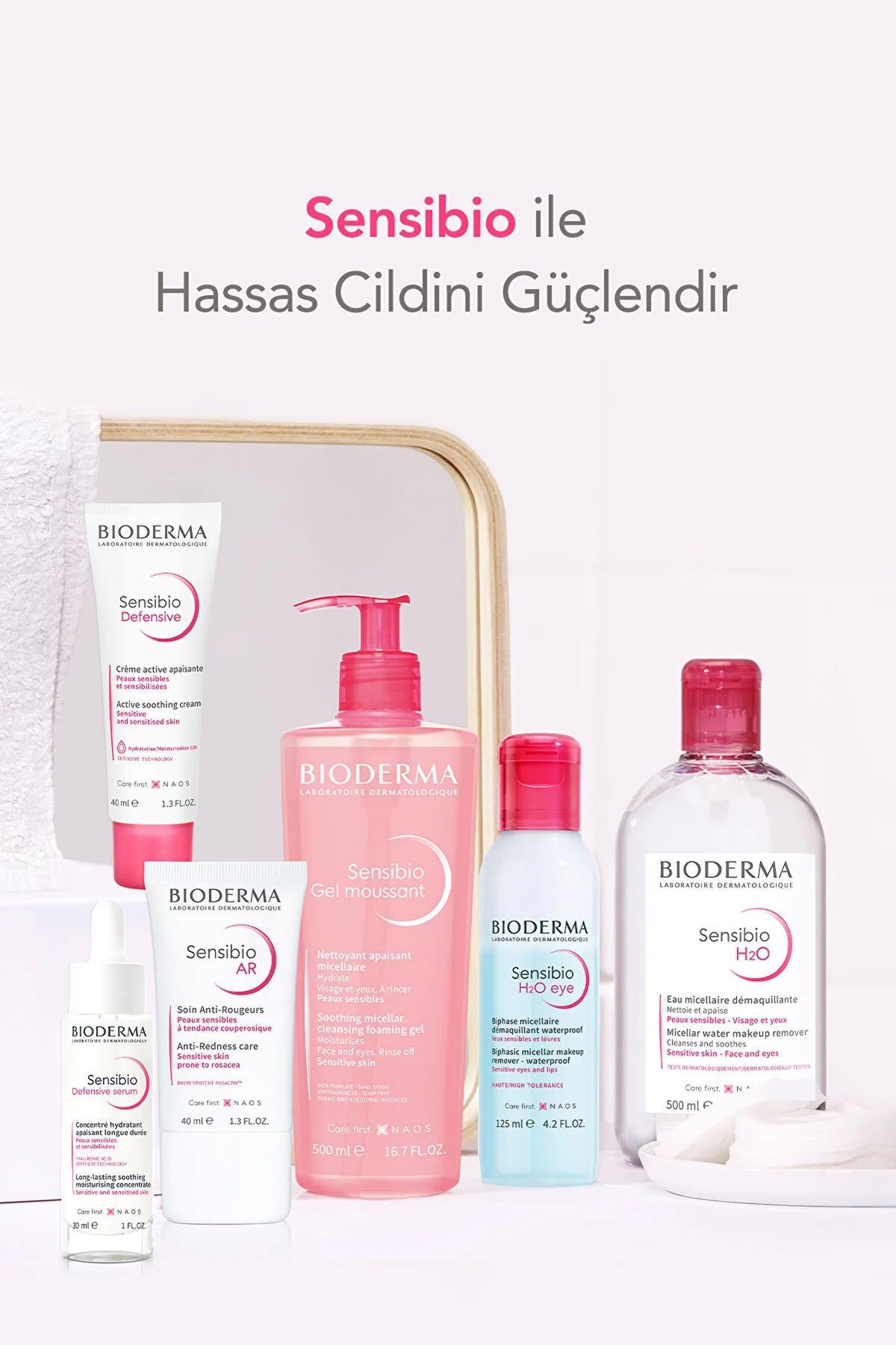 Sensibio AR BB Cream kızarık görünümünü azaltma ve cilt tonunu eşitlemeye yardımcı BB krem