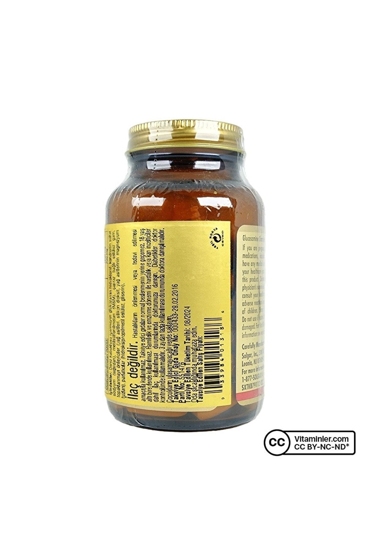 Glucosamine Chondroitin Msm 60 Tablet