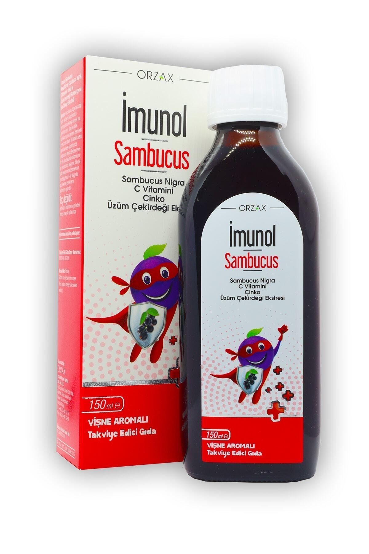 Imunol Sambucus 150ml Sıvı Form Vişne Aromalı