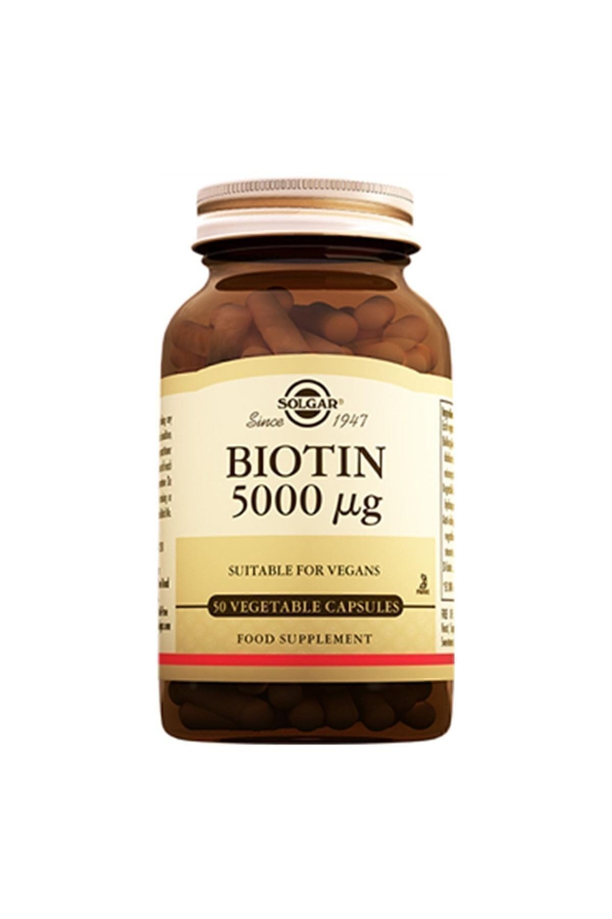 Biotin 5000 Mcg 50 Kapsül