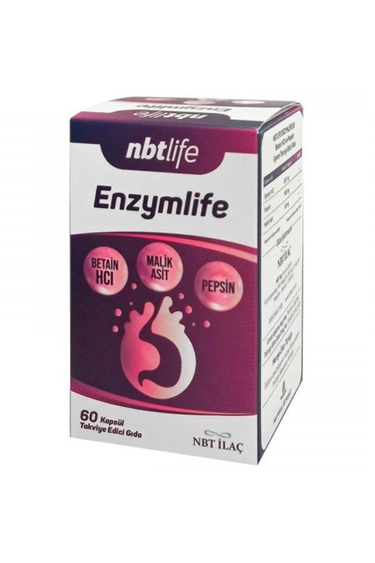 Nbt Life Enzymlife 60 Kapsül