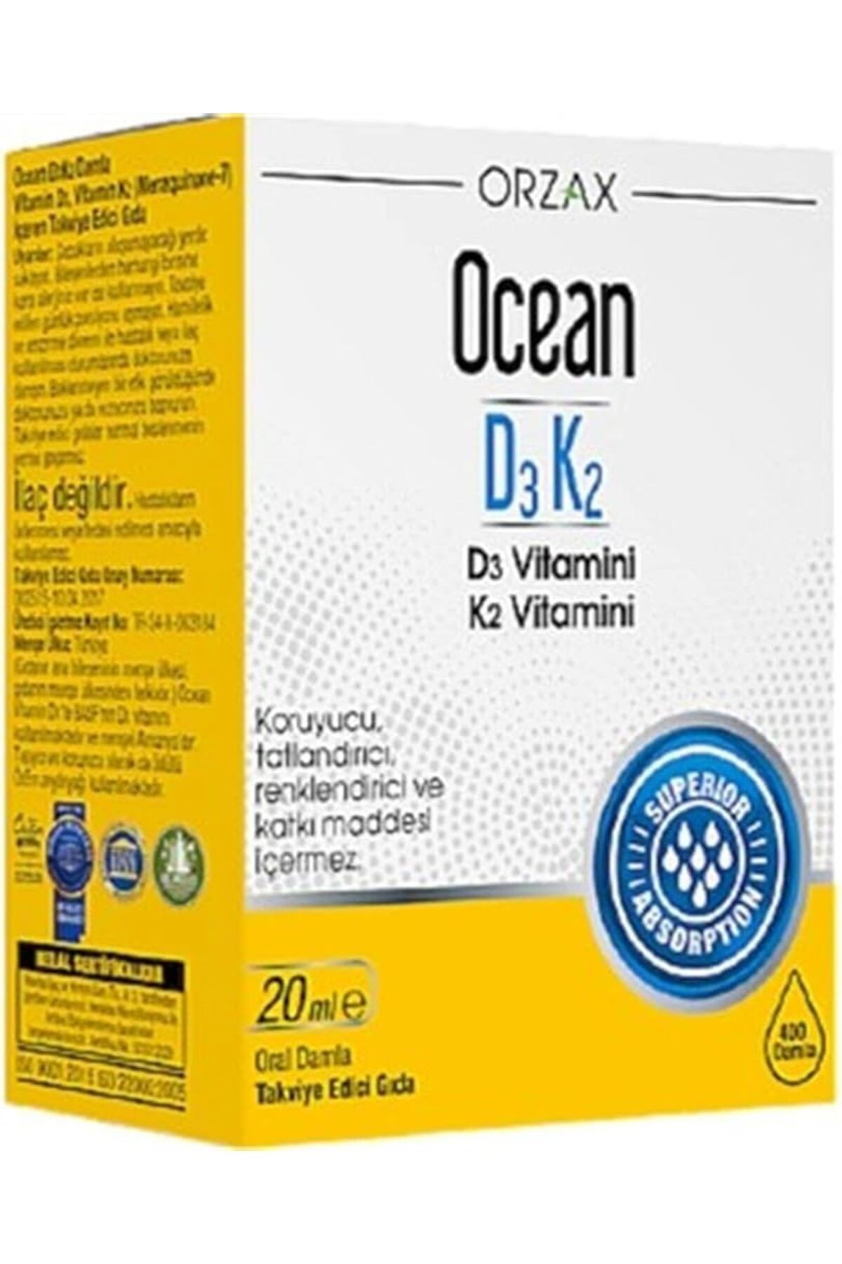 OCEAN D3K2 DAMLA