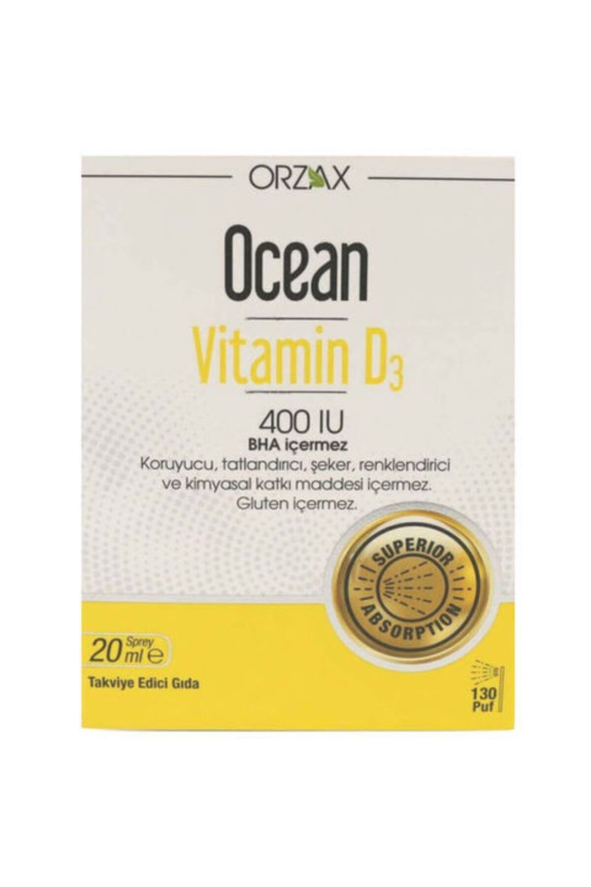 Vitamin D3 400 Iu 20 ml Sprey