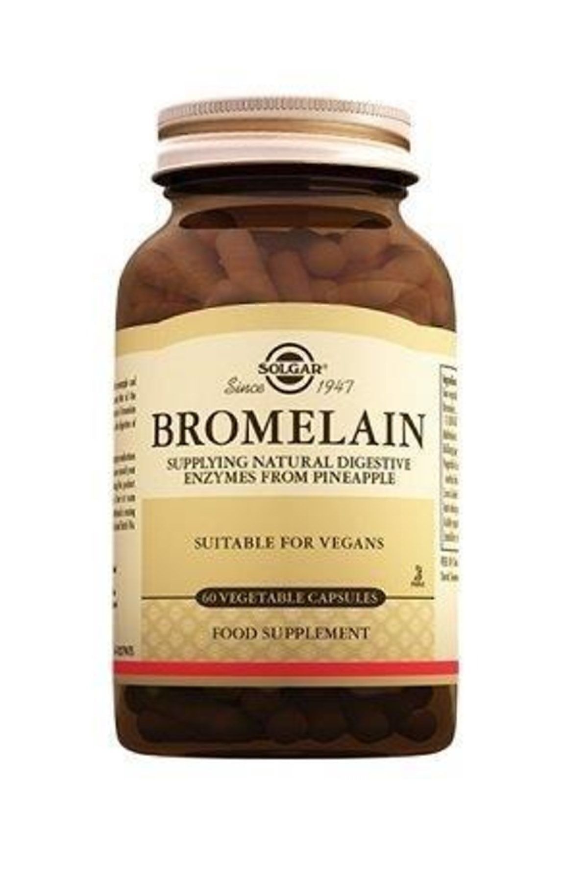 Bromelain 150 Mg 60 Kapsül