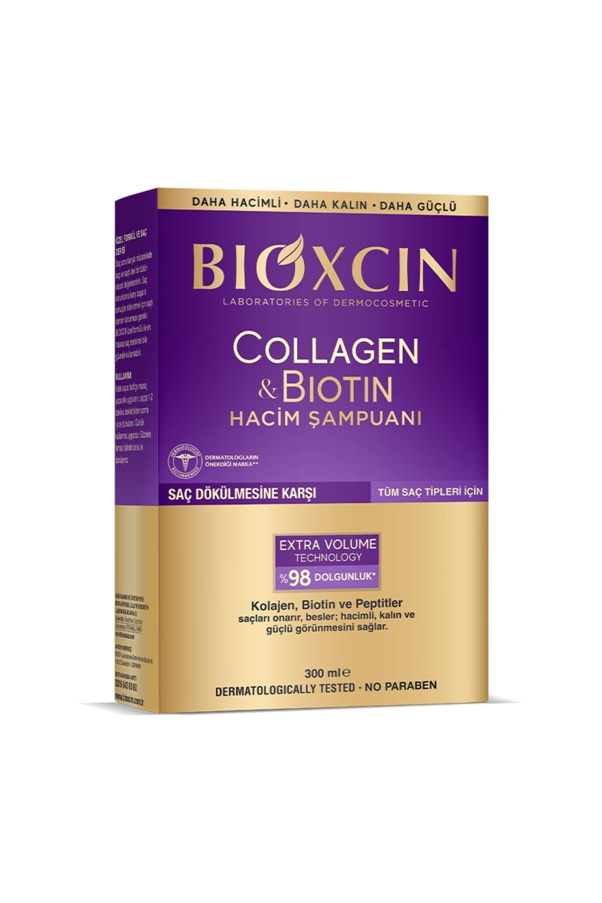 Collagen & Biotin Hacim Şampuanı 300 ml