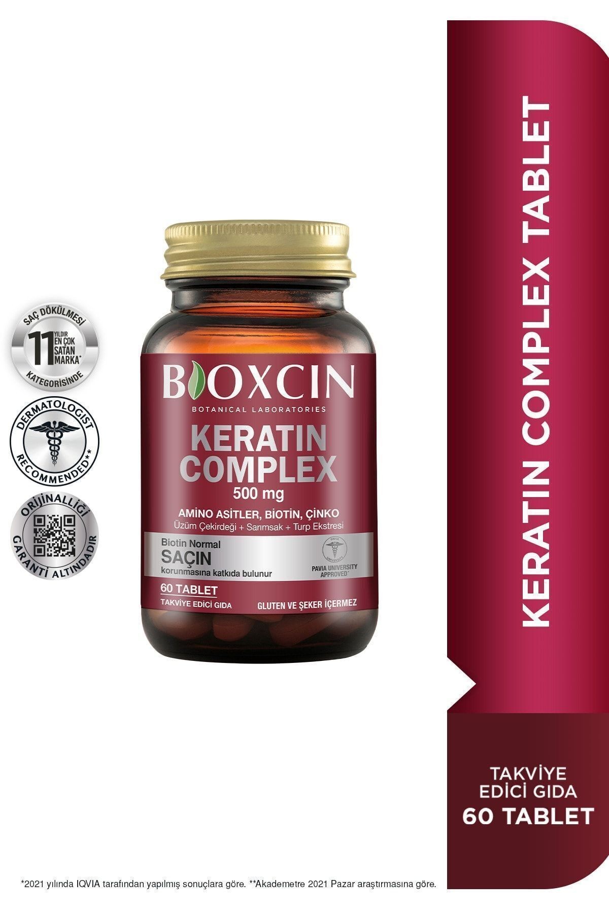 Keratin Complex 500mg 60 Tablet