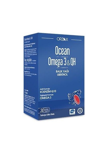 Ocean Omega 3 & QH 30 Kapsül