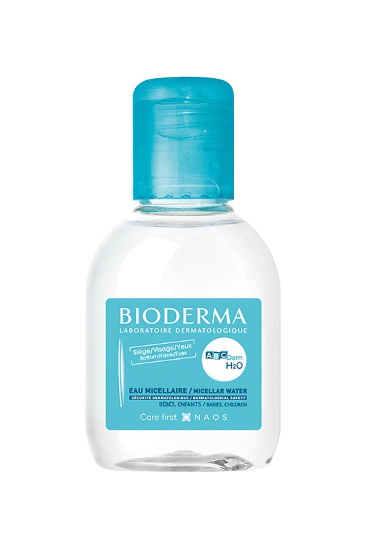 ABCDerm H2O Bebekler için Durulama Gerektirmeyen Micellar Su Bez Bölgesi, Yüz, Göz Çevresi 100 ml