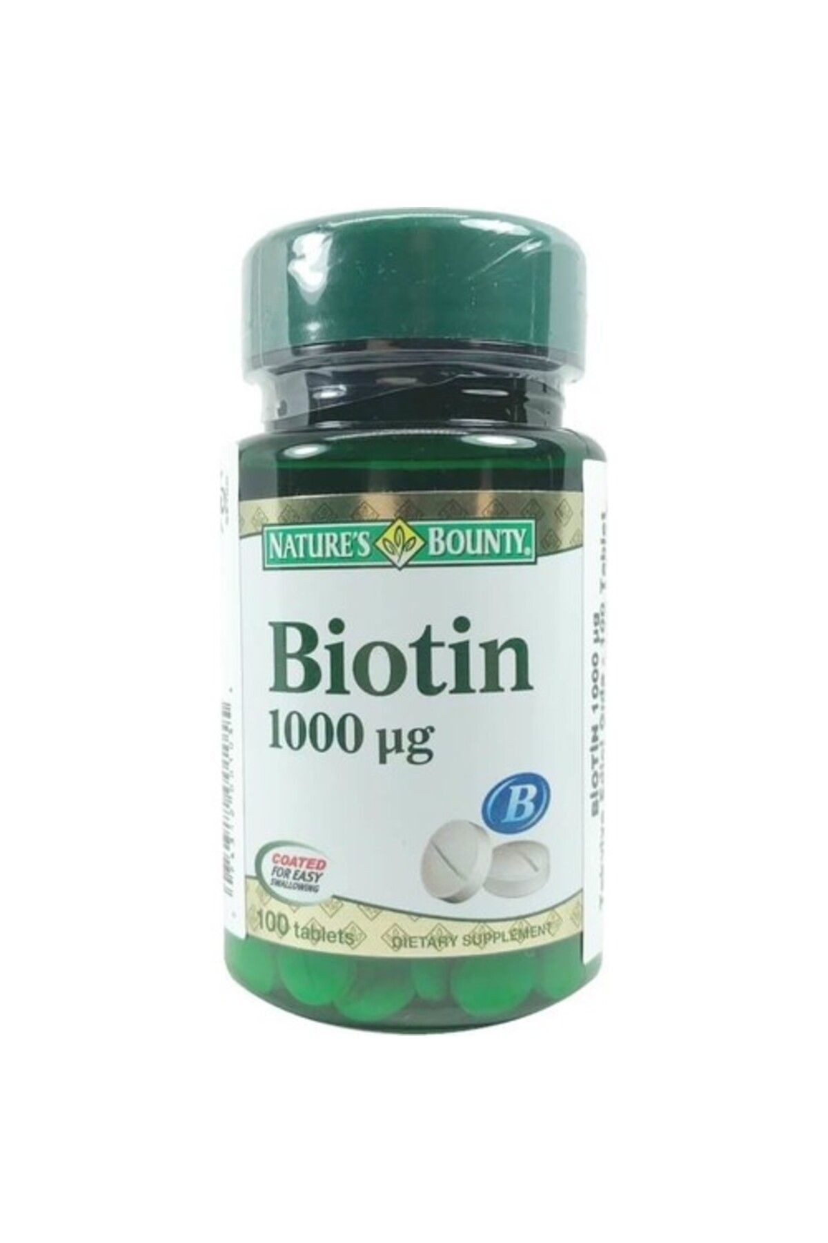 Biotin 1000 Mcg 100 Tablet