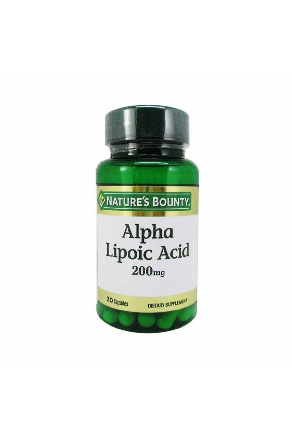 Alpha Lipoic Acid 200 Mg 30 Kapsül