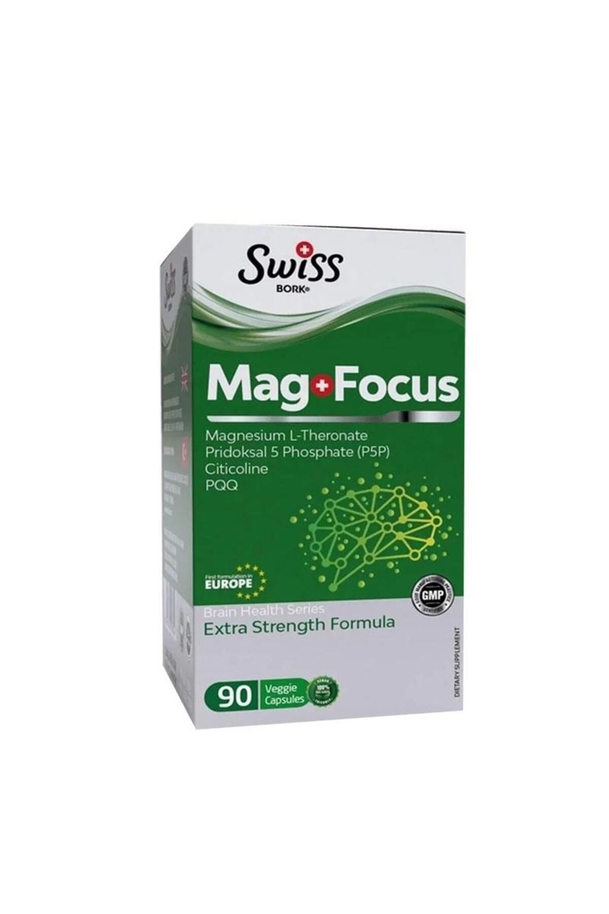 Bork Magnesium L-theronat Focus 90 Kapsül