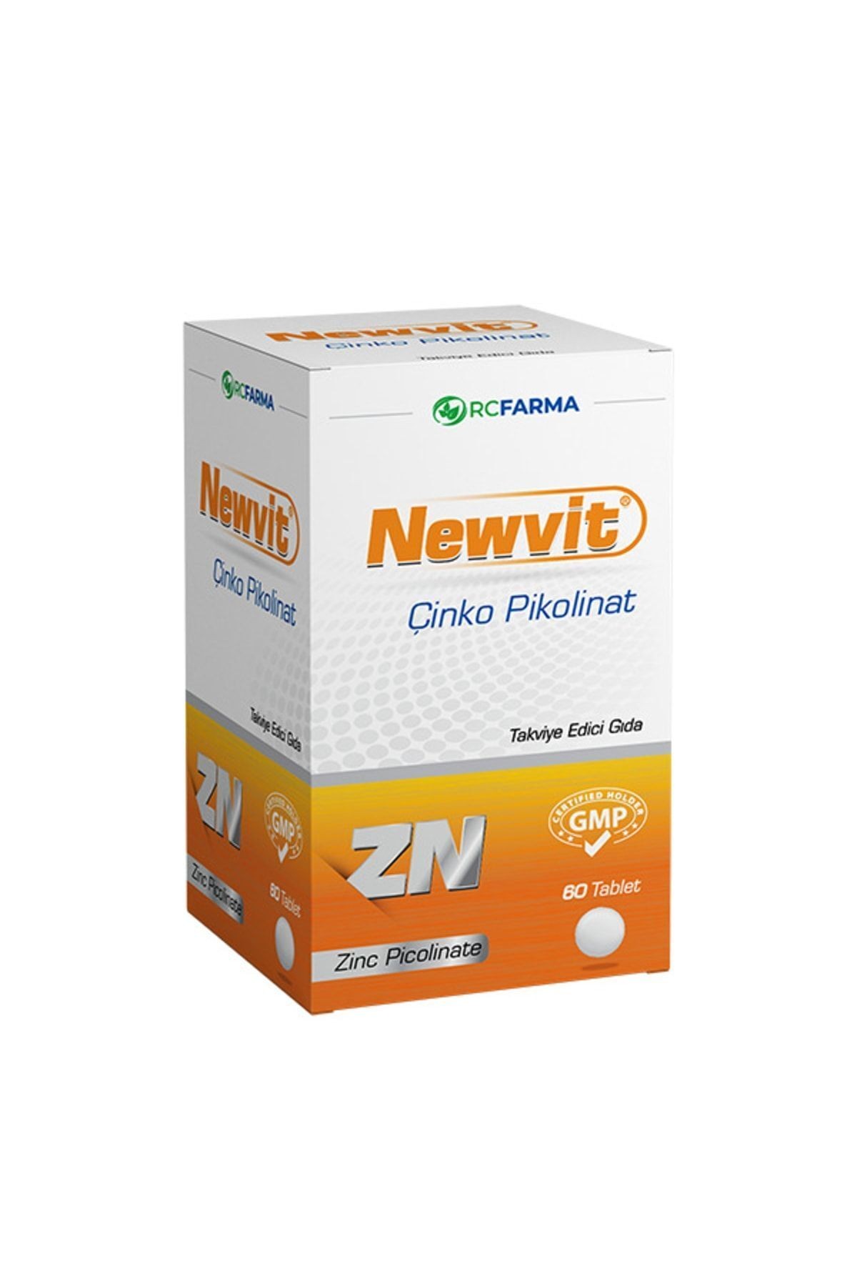 Çinko Pikolinat 60 Tablet Yeni Ambalaj