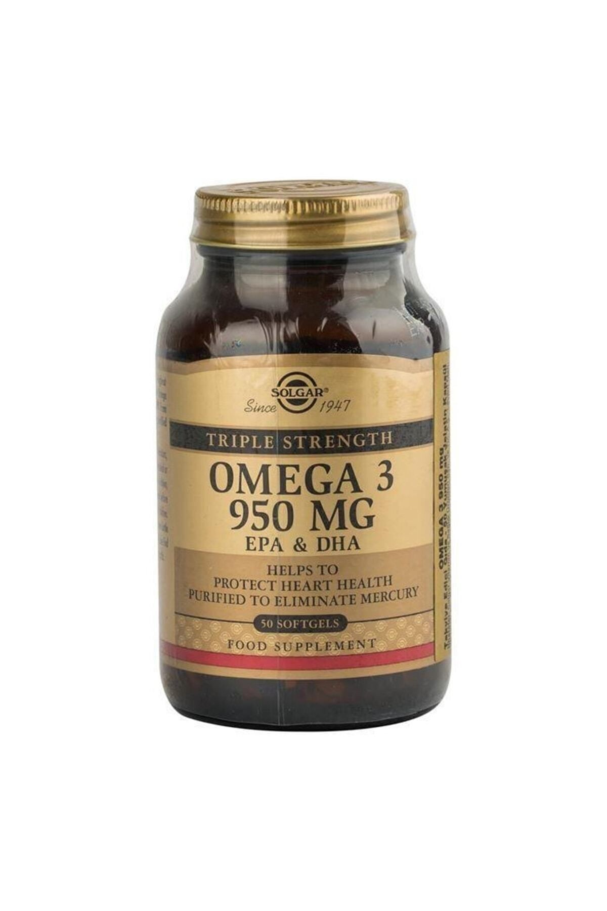 Omega-3 950 Mg 50 Kapsül