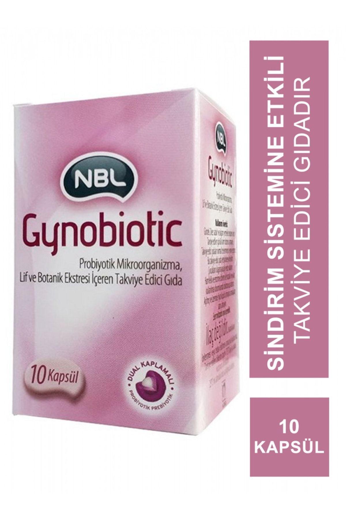 Gynobiotic Takviye Edici Gıda 10 Kapsül