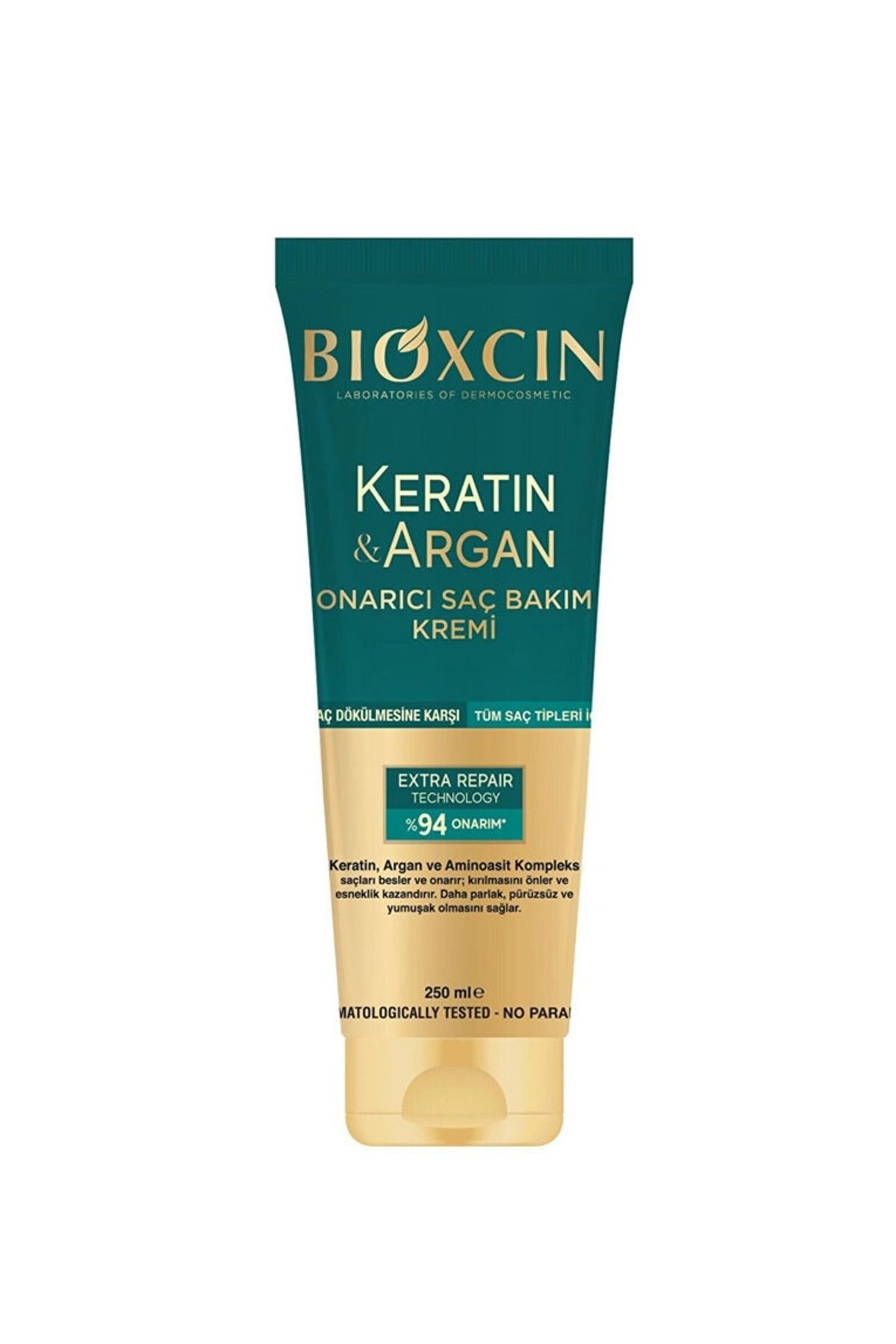 Keratin ve Argan Onarıcı Saç Bakım Kremi 250 ml-MFREYON00931