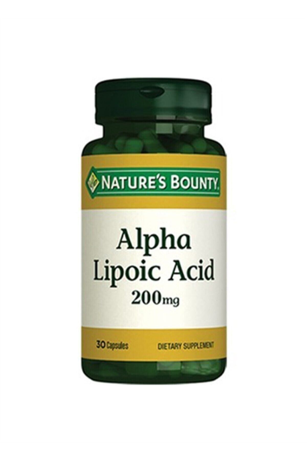 Alpha Lipoic Acid 200 Mg 30 Kapsül