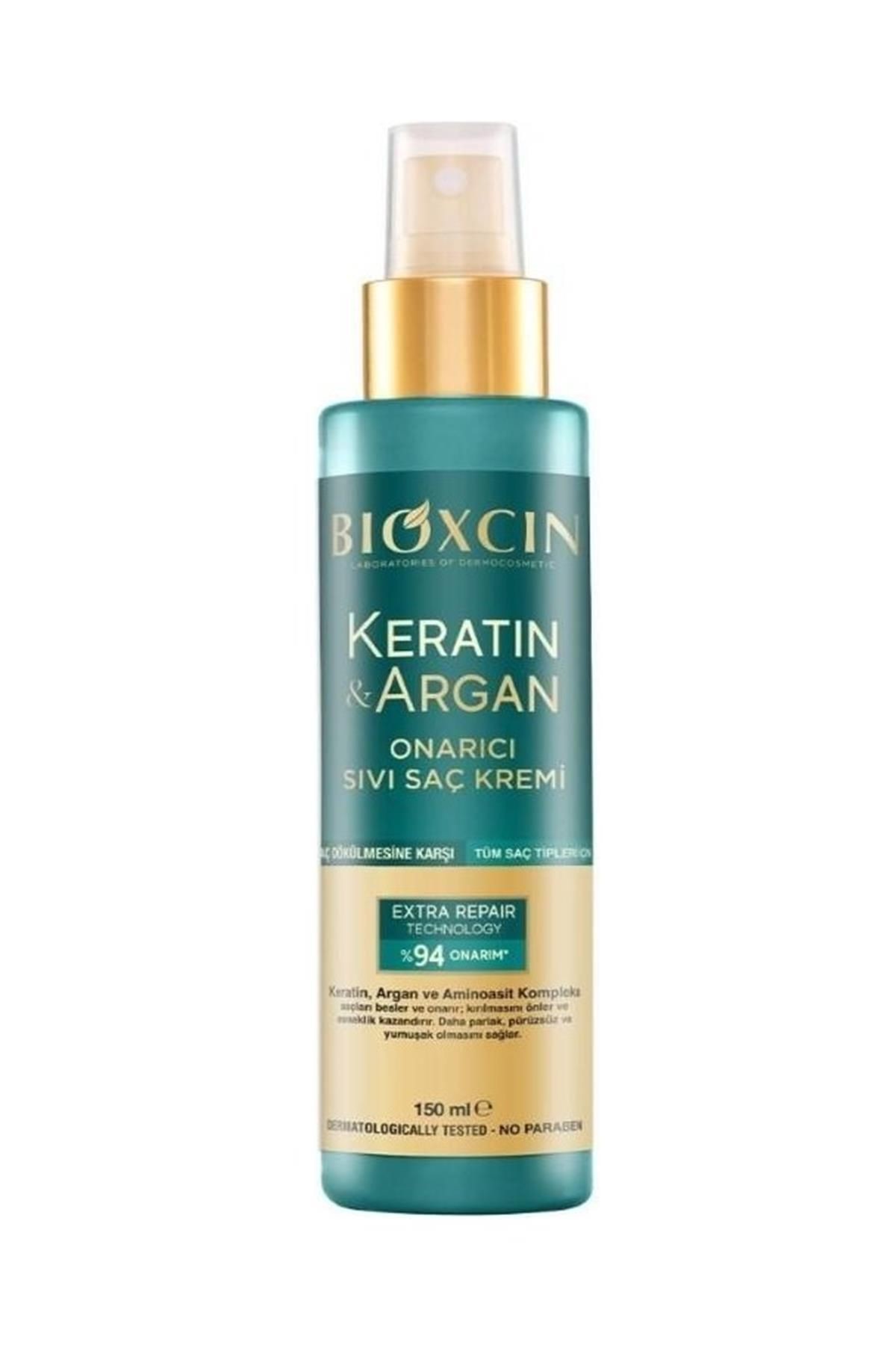 Keratin & Argan Onarıcı Sıvı Saç Kremi 150 Ml