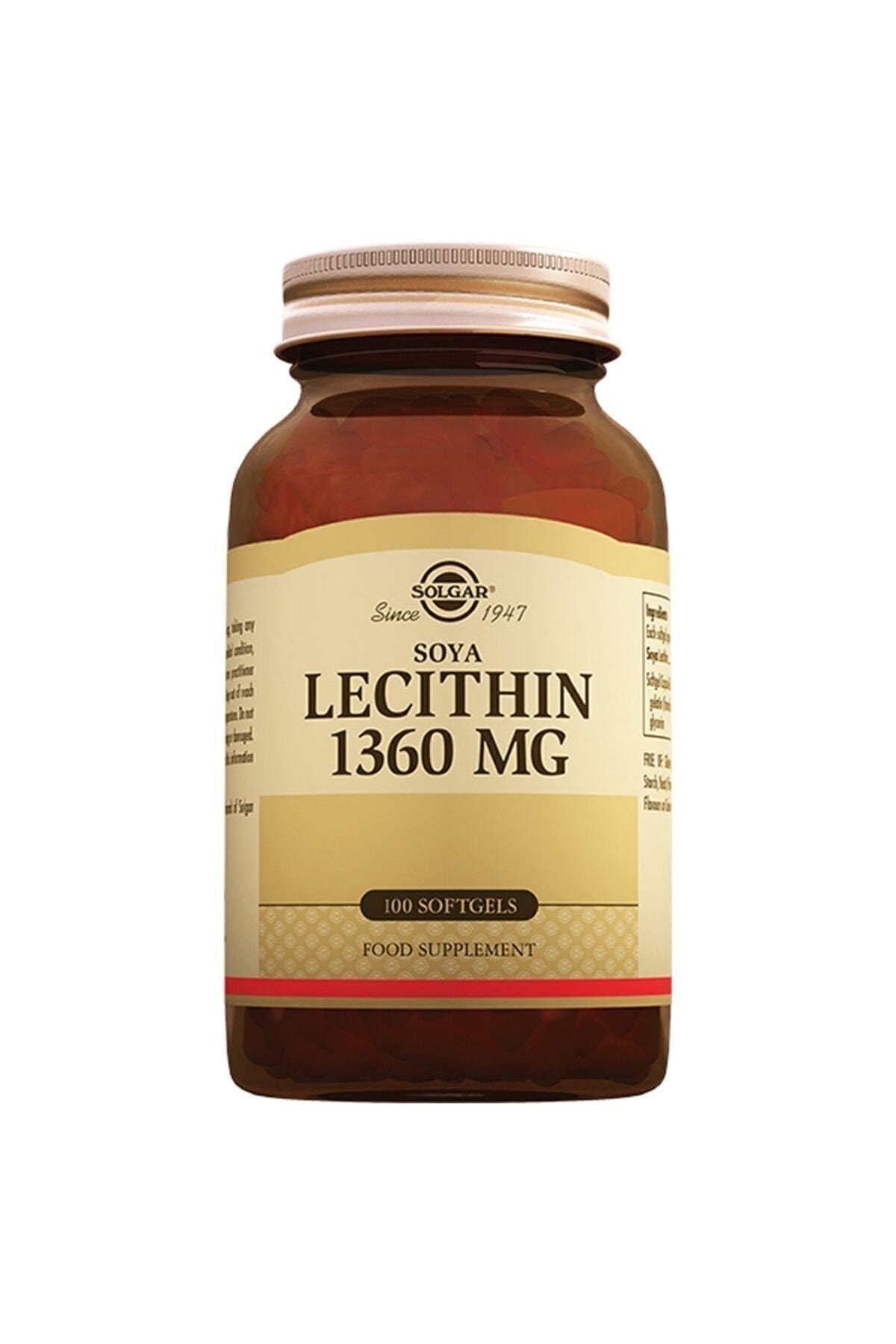 Lecithin 1360 Mg 100 Yumuşak Kapsül