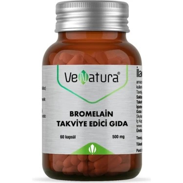 Venatura Bromelain 60 Kapsül