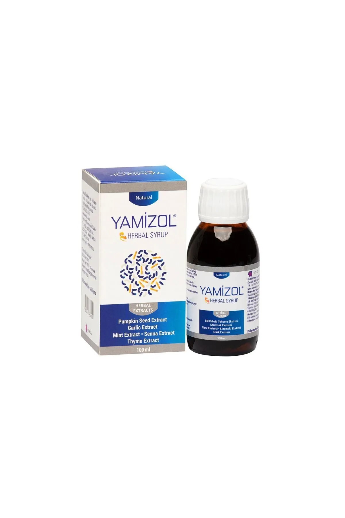 Yamizol Bitkisel Şurup 100 mL