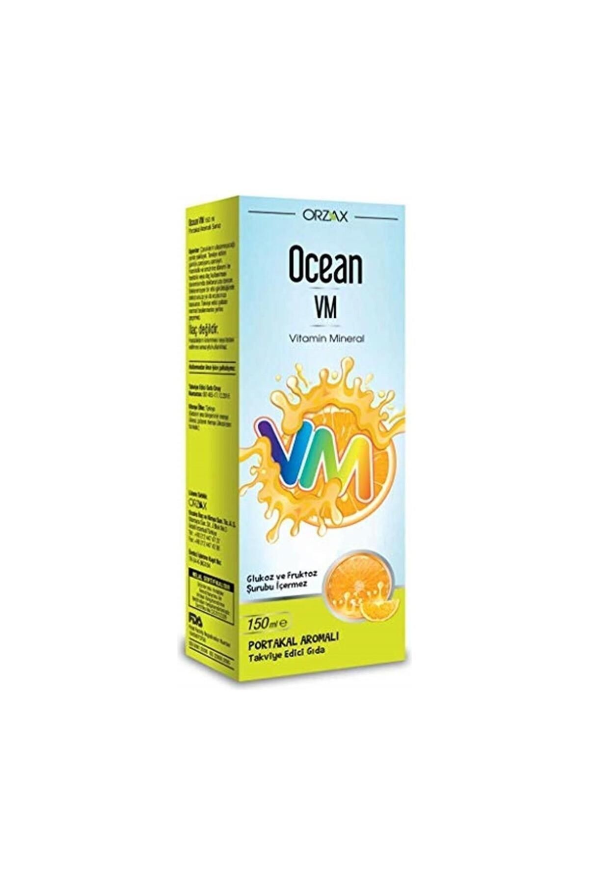 Vm Vitamin Mineral 150ml Portakallı Şurup