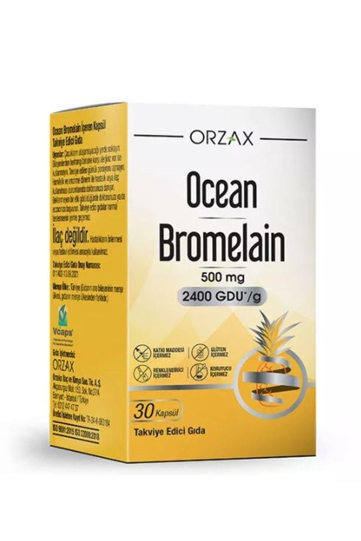 Ocean Bromelain 30 Kapsül