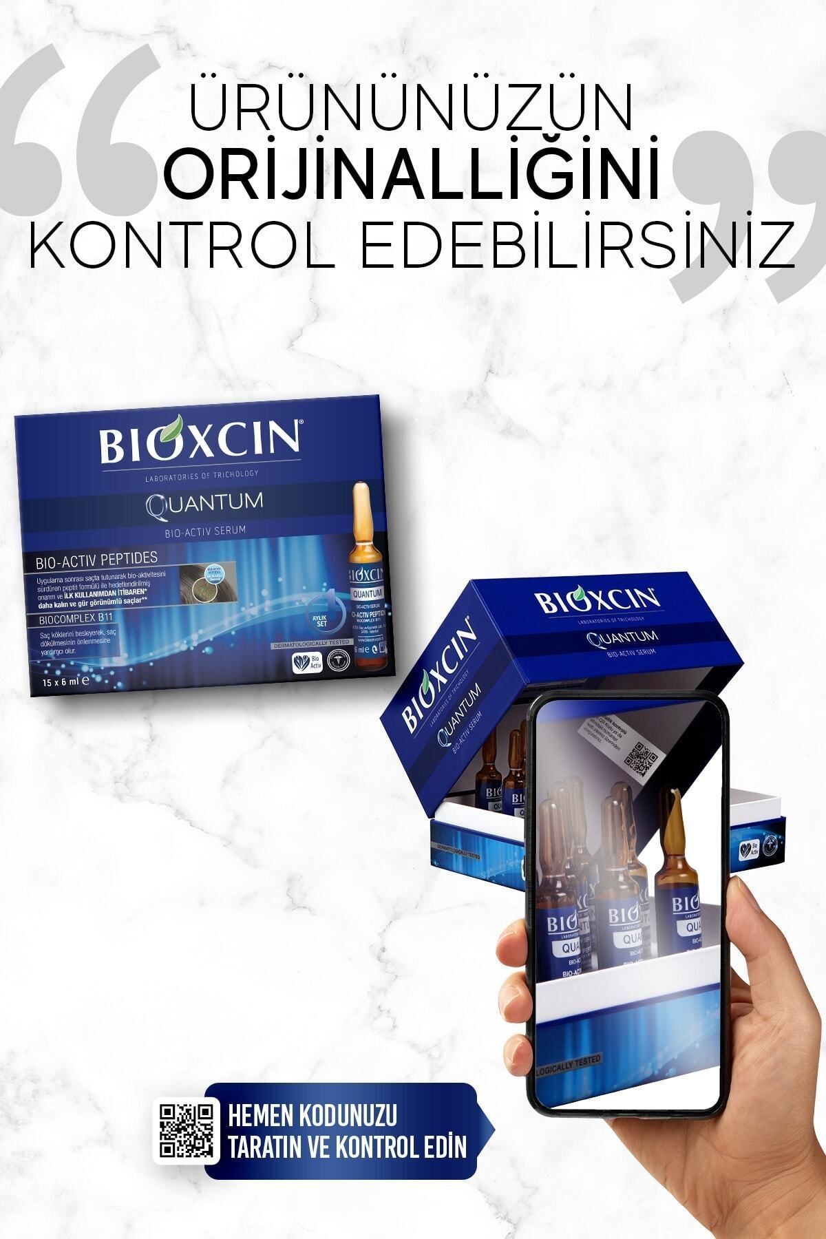 Quantum Ekstra Hacim & Bakım Serumu 15x6 ml - Ince Telli Dökülen Saçlar Için