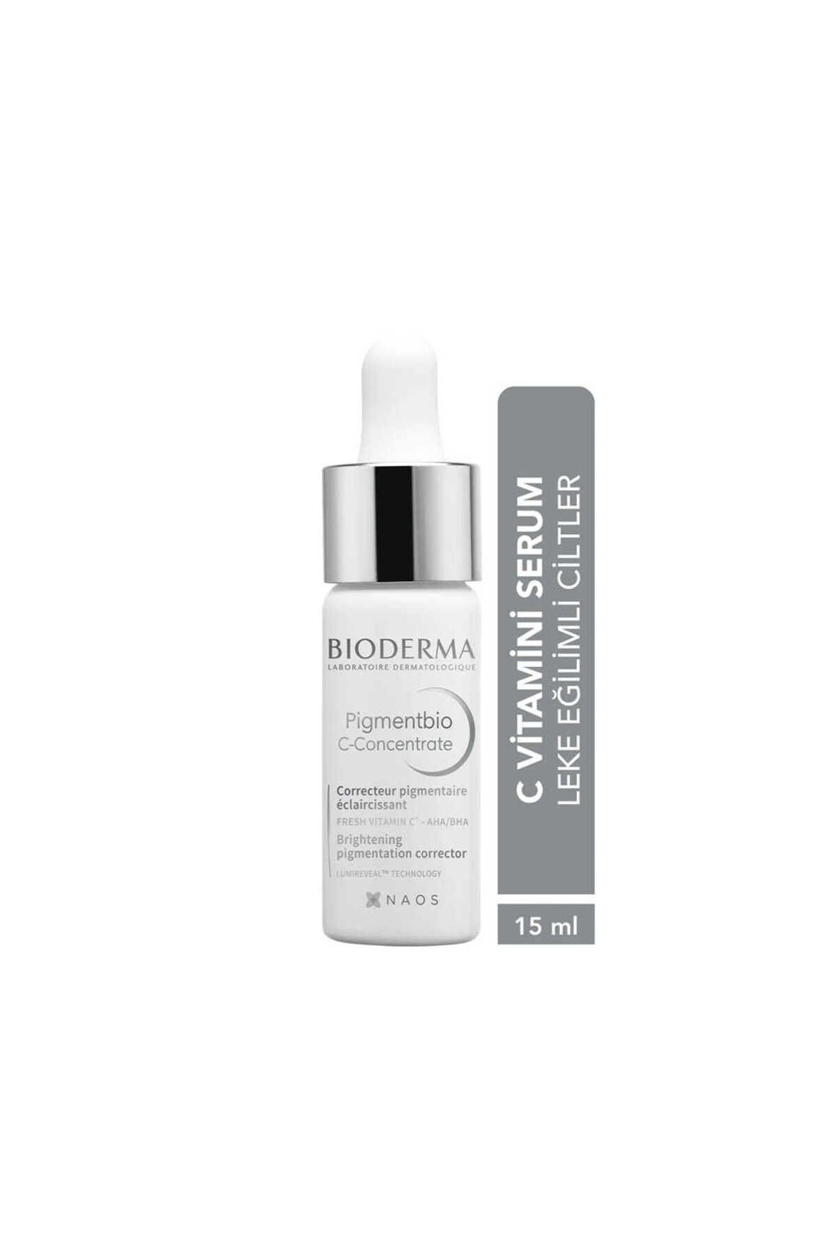 Pigmentbio C-Concentrate Lekeli Ciltler İçin Aydınlatıcı Peeling Etkili C Vitaminli Gece Serumu 15ml