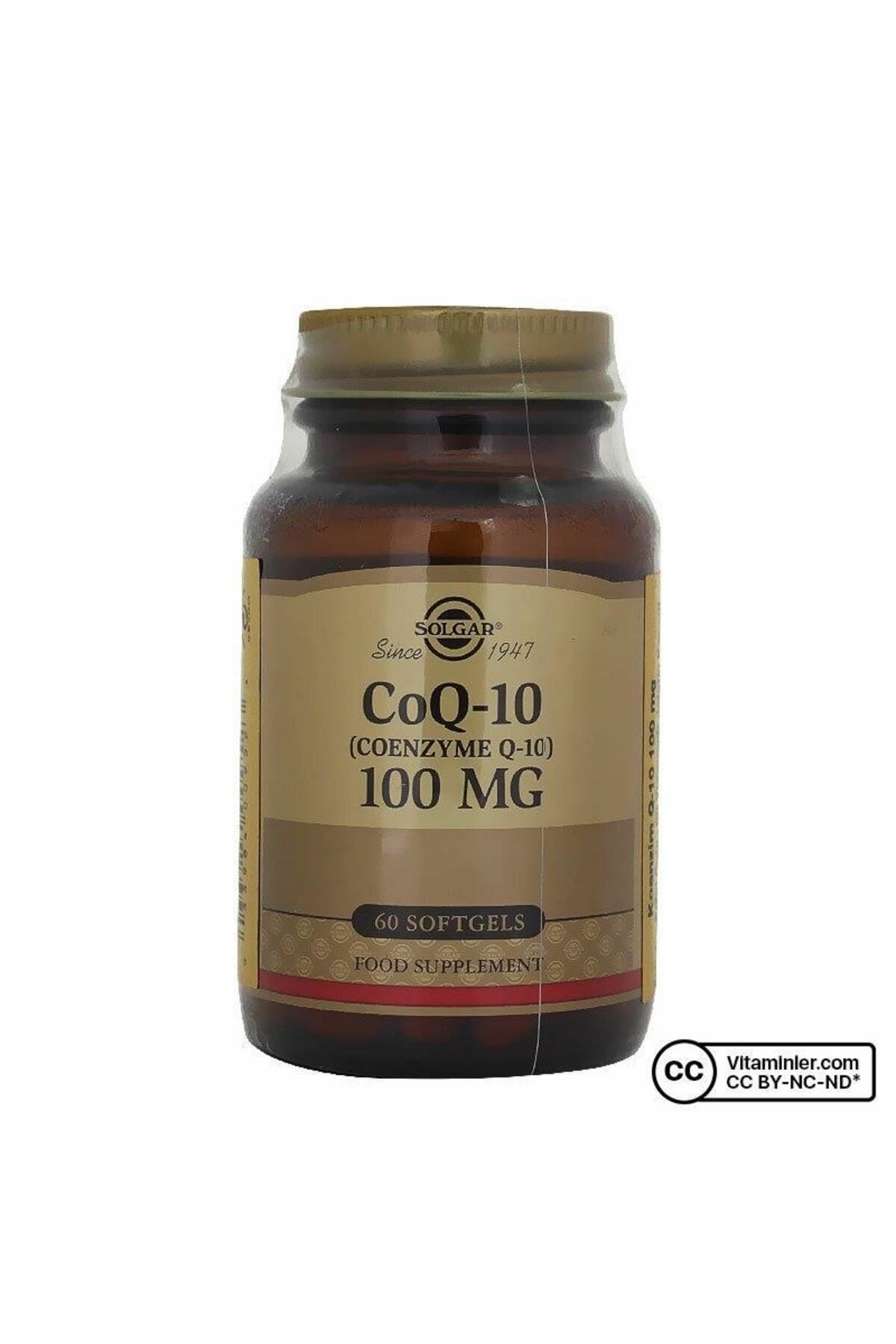 Coenzyme Q-10 100 Mg 60 Softgel