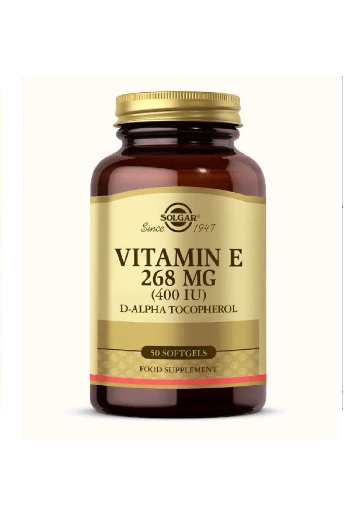 Vitamin E 400 Iu 50 Yumuşak Jelatin Kapsül