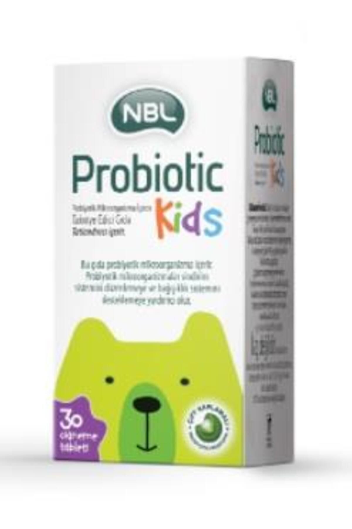 Probiotic Kids 30 Çiğneme Tableti