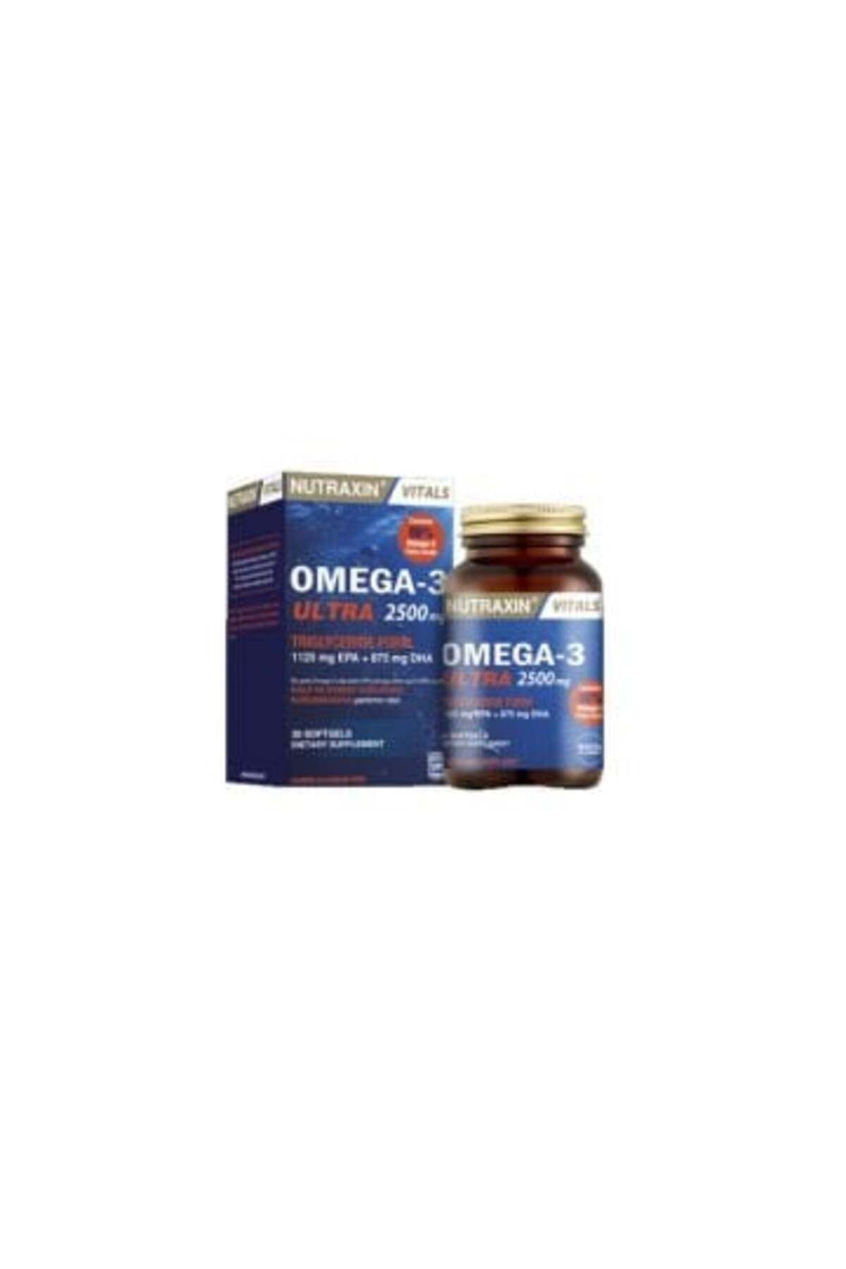 Omega 3 Ultra 2500 mg 30 Yumuşak Kapsül ( 1 ADET )