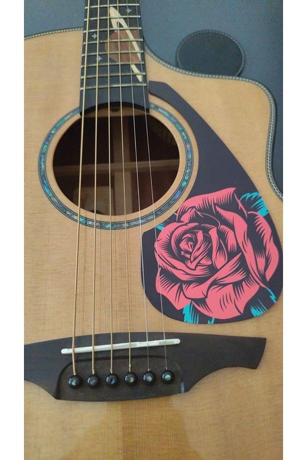 Pickguard Akustik Gitar Kendinden Yapışkanlı (Pena Korumalığı)
