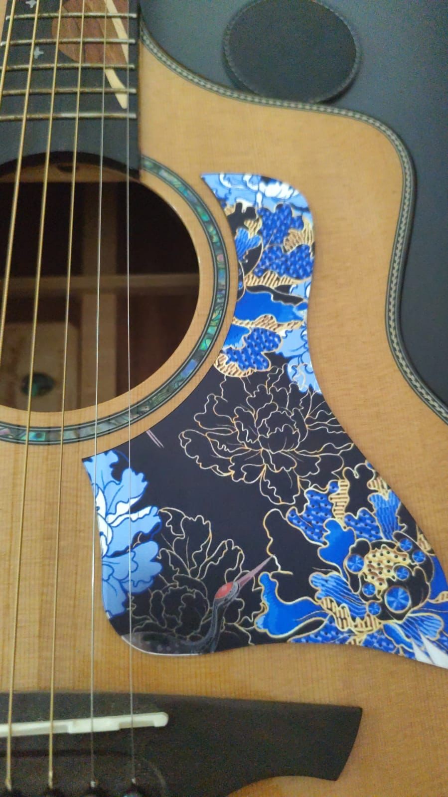 Kişiselleştirilebilir Pickguard Akustik Gitar Kendinden Yapışkanlı (Pena Korumalığı)
