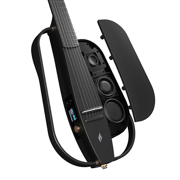 Enya NEXG 2N CL BK Siyah Renk Elektro Klasik Gitar